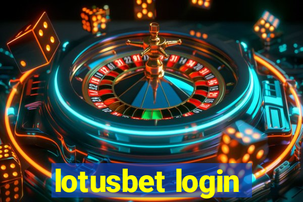 lotusbet login